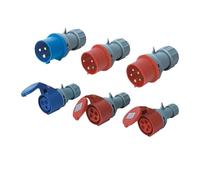 OUYNIEI Nouvelle prise industrielle de deuxième génération IP44, 3, 4 ou 5 conducteurs, 16 A/32 A, compatible avec les prises aviation, étanche à l'eau et la poussière(115K)