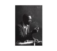 Ouyniei Poster de musique John Coltrane (2) - Impression sur toile - Décoration pour chambre à coucher, bureau, chambre - Cadeau - 60 x 90 cm