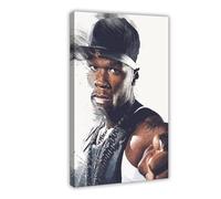 Ouyniei Poster Terry Crews (1) sur toile pour décoration murale de salon, chambre à coucher (50 x 75 cm)