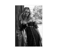 Ouyniei Poster Vanessa Paradis (2) sur toile pour décoration de chambre à coucher, bureau, chambre, cadeau 30 x 45 cm