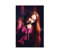 Ouyniei Poster Vanessa Paradis (5) sur toile pour décoration de chambre à coucher, bureau, chambre, cadeau 40 x 60 cm