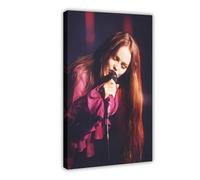 Ouyniei Poster Vanessa Paradis (5) sur toile pour décoration de chambre à coucher, bureau, chambre, cadeau 30 x 45 cm