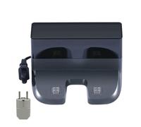 Ouyniei Station De Charge, Compatible avec ECOVACS, CH1630, Deebot, OZMO, 950, 920, N8 Pro, Pièces Détachées for Aspirateur Robot(Dock add EU Adapter)