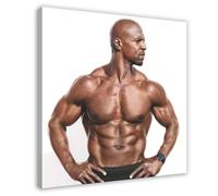 Ouyniei Terry Crews Poster sur toile pour décoration de chambre à coucher, bureau, chambre, cadeau 60 x 60 cm