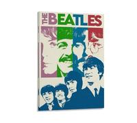 Ouyniei The BeatlesWall Art Poster rétro esthétique parfait pour salon, chambre à coucher, bureau, studio à domicile, cadre 50 x 75 cm
