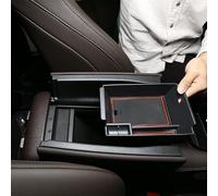 OuyOo Accoudoir central de voiture pour Mercedes Benz GLE 350 400 W167 2020-2022 - Boîte de rangement en ABS noir