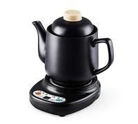 oUyOo Bouilloire Électrique en Céramique Domestique Pot De Santé Pot De Médecine Chinoise Pot De Décoction Multifonctionnel Petit Mini 1-2 Personnes