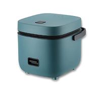 oUyOo Petit Cuiseur À Riz De 1,2 L avec Cuiseur Vapeur, Opération À Une Touche, Fonction De Réchauffement, Revêtement Antiadhésif, Nettoyage Facile, pour 1 À 2 Personnes, 200 W, 220-240 V,Bleu