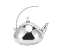 OUYUE Bouilloire Sifflante Théière en Acier Inoxydable, 1,5 L, Bouilloire À Thé Professionnelle Amovible avec Infuseur Théières pour Cuisinière Bouilloire à Flûte