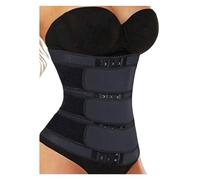OUYUE Ceinture Amincissante Ceinture Lombaire Pour Femme - Ceinture Amincissante Pour Le Contrôle Du Ventre - Brûle Les Graisses Après L'accouchement Ceinture De Sudation(Black,XXXXXX-Large)