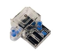 OUYUE Nid De Fourmis Ant Castle Fourmilière À Panneau Plat en Acrylique avec Zone D'activité pour Piscine Hydratante Château De Fourmis(Black)