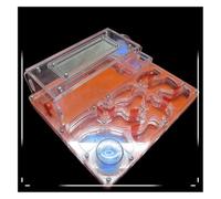 OUYUE Nid De Fourmis Château De Fourmis en Acrylique À Monter Soi-même, Tours d'eau Jumelles, Ferme Nids, Atelier Écologique Scientifique Château De Fourmis(Oranje)