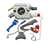 OUZHOULGPS Kit de commutateur Tige Starter à Ressort gâchette d'accélérateur carburateur adapté aux tronçonneuses 350 353 346 340 345 C3-EL18B Partie