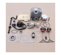 OUZHOULGPS Kit de Filtre à et Carburant for Moteur GX110, GX140, GX160, GX200, 3,5 6, CV, pièces détachées 17210-ZE0-505 avec Interrupteur Marche/arrêt Alerte Niveau d'huile Bas Partie