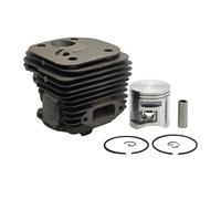 OUZHOULGPS Kit de Piston Cylindre 50 mm for tronçonneuse 372XP 372 365 X-TORQ 575255702, pièce Rechange, Anneau goupille, circlip Partie