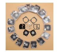 OUZHOULGPS Kit de réparation diaphragme carburateur, lot 20 pièces, adapté aux modèles 020 020T MS191 MS192T MS200T MS 191 192T 200T W Partie