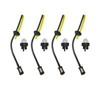 OUZHOULGPS Kit de Tuyau d'essence et d'amorçage Poire, Filtre à Carburant, 4 tuyaux poires, adapté aux carburateurs pièces Rechange for débroussailleuses Partie