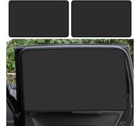 Ouzorp Lot de 2 Pare-soleils pour fenêtre latérale de Voiture, siège arrière, 100% bloquant la lumière, pour allaiter, Faire Une Sieste, Changer de vêtements, Camping, Universel pour Voiture, SUV,