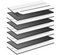 OUZRETUCU Lot de 27 bandes magnétiques auto-adhésives puissantes - 15 cm x 25 mm x 2 mm - Bande magnétique à coller - Pour réfrigérateur, armoire, cuisine