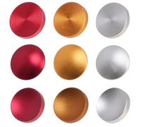 OUZRTG Lot de 9 boutons de déclenchement universels concaves-convexes pour appareil photo plat en métal et laiton pour Leica, Rolleiflex, Fujifilm, Canon, Nikon