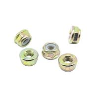 OUZRYWSDP Écrou fileté Universel M10x1,25 adapté à la Tondeuse à Gazon de Jardin(5 PCS)