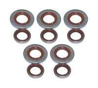 OUZRYWSDP Jardin Joint d'étanchéité d'huile de Vilebrequin MS660 Compatible avec la tronçonneuse 066 MS650. Remplace Les pièces 96400031850 et 96400031560.