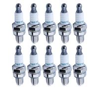 OUZRYWSDP Lot de 10 Bougies d'allumage CMR7H compatibles avec Les références 506615101 et 544260901, remplaçant Les Bougies RZ7C for débroussailleuses, tondeuses à Gazon et tronçonneuses.
