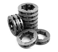 OUZRYWSDP Lot de 10 pignons de Transmission à chaîne 3/8 Pouce 7T 22 mm compatibles avec Les tronçonneuses 266, 268, 272, 280, 285, 288, 355, 362, 372XP, 380 et 385XP