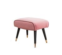 OUZVI Tabouret de chaussure en velours doux, petit repose-pieds, couloir, repose-pieds, banc, lit, repose-pieds, chaise longue, fauteuil, canapé