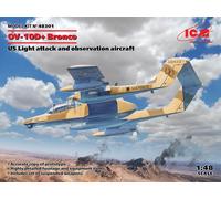 Ov-10d + BRONCO,US Lumière Attack Et Observation Avion 1:48 Plastique Model Kit