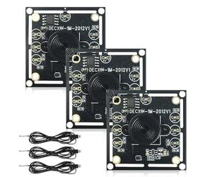 OV9732 Module De Caméra 3 Pièces USB 1280x720 30FPS HD 100° Grand Angle avec Câble 2m Compatible Système Caméra Autodarts Haute Qualité pour Projets de Jeux et Reconnaissance Faciale