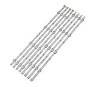 OVAIRES Bande De Rétro-éclairage LED, 8 Pièces/Ensemble, for Samsung UN48J5200 UE48J5200AW UE48J5250 UE48J5270 UE48J5005 BN96-37296A 37297A 2015 SVS48 Rétroéclairage du téléviseur