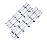 OVAIRES Bande De Rétro-éclairage LED, Compatible avec LG 49LB620V 49lf640v 49lb6250 49LB552 49LB629V 6916l-1788A 6916l-1789A 49LF620V 49UF6430 49LB5500 Rétroéclairage du téléviseur