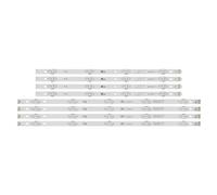 OVAIRES Bande De Rétro-éclairage LED for LG 49UJ630V 49LJ550M 49LJ5500 49LG594V NC490DUE-AAFX1-41CA GAN01-1294A-P1 GAN01-1295A-P1 Rétroéclairage du téléviseur