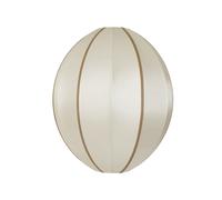 Oval Abat-jour Grand Off-White/Amber