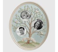 ovale en céramique Arbre généalogique Cadre en prairies Road