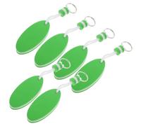 Ovale Porte-clés Flottant 6 Pièces Vert EVA pour Clé