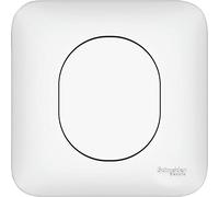 Ovalis - Obturateur avec plaque - Blanc