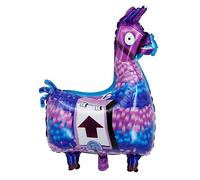 Ovanda Ballon en aluminium alpaga XXL - Ballon lama - Décoration d'anniversaire pour garçon - Ballon en forme d'animaux - Idéal pour les anniversaires d'enfants