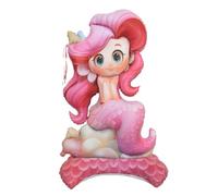 Ovanda Ballon sirène XXL - Décoration d'anniversaire d'enfant - Ballon en aluminium - Ballon à l'hélium sirène pour filles - Pour fête à thème océan - Décoration du monde sous-marin