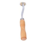 OVAQUIXI à Patrons de Couture, Accessoires de Maroquinerie, Outils pour le Travail du Cuir, Aiguille Incisive en Acier Inoxydable, Manche en Bois, pour le Cuir, le Papier, le Tissu et le