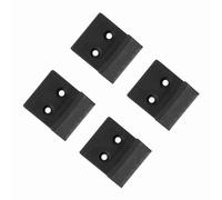 OVAQUIXI ABS Lisse 4 Pièces Couvercle de Pince de Changeur de Pneu Protecteurs de Mâchoire Ensemble de Garde pour Protéger Les Roues Pendant Le Remplacement des Pneus pour Les Ateliers Automobiles