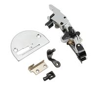 OVAQUIXI Accessoire de Coupe Latérale pour Machine à Coudre Industrielle | Ensemble D’outils de Coupe à Couture Plate, Coupe Tissu en Métal Durable pour Usage en Usine, Coupe de Courroie Compatible