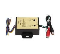 OVAQUIXI Adaptateur de Ligne à 2 Canaux à Haute et Basse Impédance, Matériau ABS, Améliore la Sortie des Basses pour les Systèmes Audio de Voiture et de Cinéma Maison