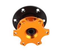 OVAQUIXI Adaptateur de Moyeu de Volant à Détachement Rapide 70 Mm | Kit de Moyeu à Rupture, Aluminium et Fer, Utilisation de Course, compatibilité Universelle, sans Support de Bouton