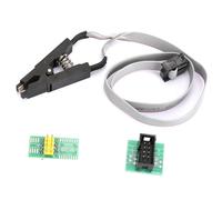 OVAQUIXI Adaptateur de Prise de Clip de Test IC de Puce Flash Efficace pour Puces SOP8, Outil de Programmation en Ligne Pratique pour Circuits Imprimés