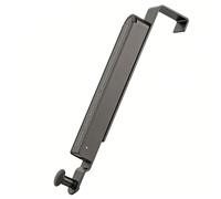 OVAQUIXI Aluminum Over The Door Hanger, Space Saving Design (Space Grey)