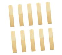 OVAQUIXI Anches de Clarinette Traditionnelles, élastiques et Durables, avec un Son Clair, pour étudiants en Musique, 10 Pièces (Force 3.0)