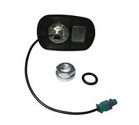 OVAQUIXI Antenne de Voiture Fin, Antenne de Toit Active, Compatible pour, FM FM, Remplacement Parfait pour à Tige