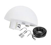 OVAQUIXI Antenne Satellite ISA190, Antenne Satellite à Mât Fixe ABS pour Iridium 9500 9505 9505A 9555 9575, Applications Marines et Automobiles